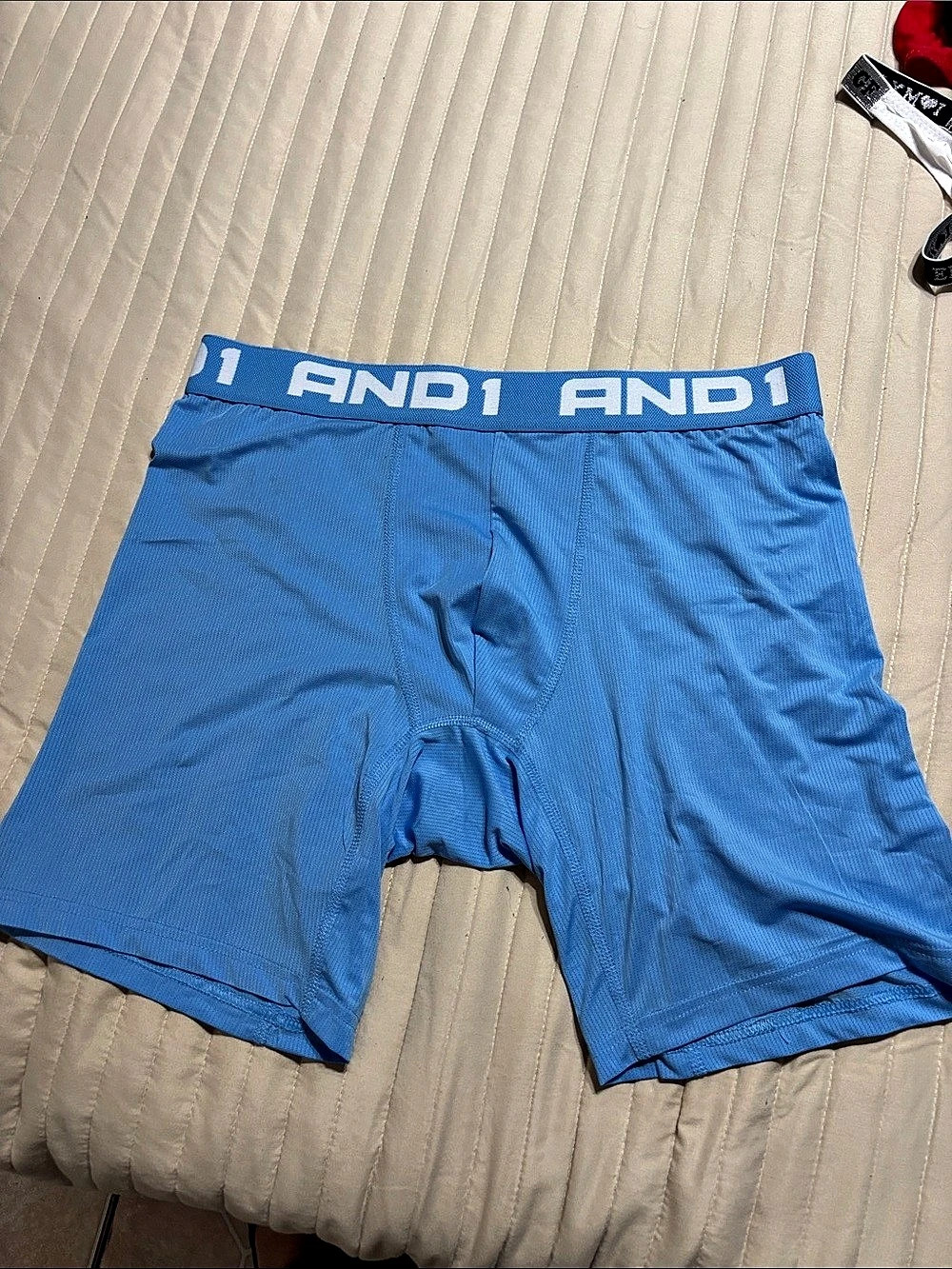 AND1 Performance Boxer Briefs Blue Medium